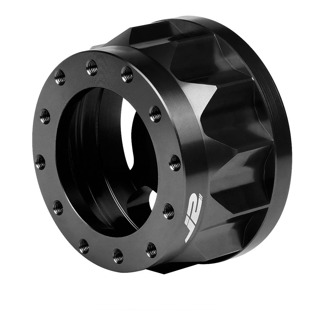 90-93 Accord J2 Black 6-Bolt Steering Wheel Hub Adapter