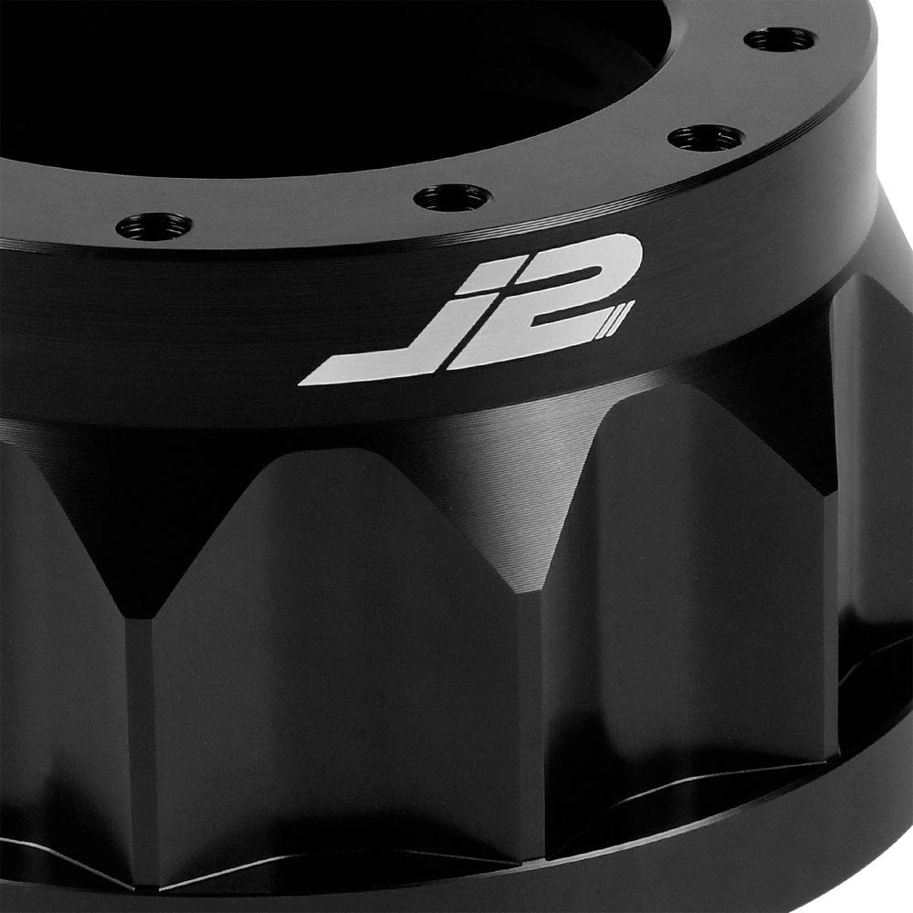 94-01 Integra J2 Black 6-Bolt Steering Wheel Hub Adapter