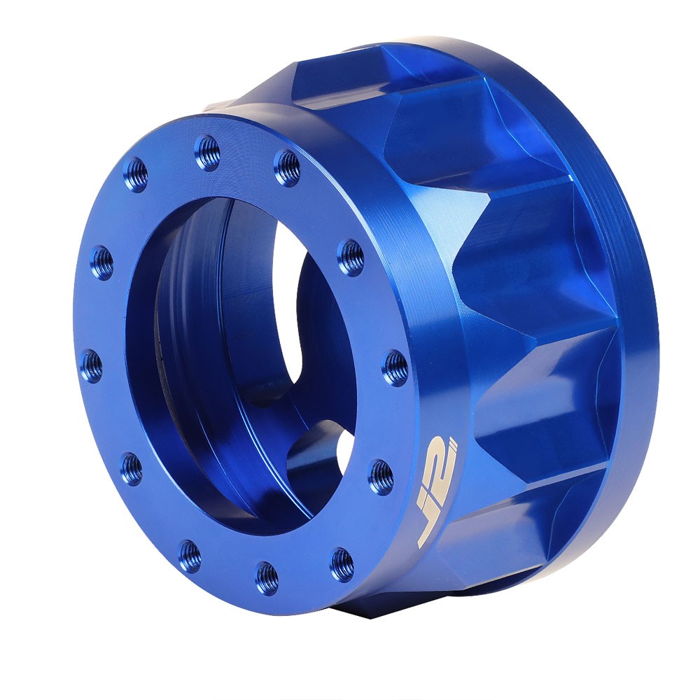 88-91 Civic J2 Blue 6-Bolt Steering Wheel Hub Adapter