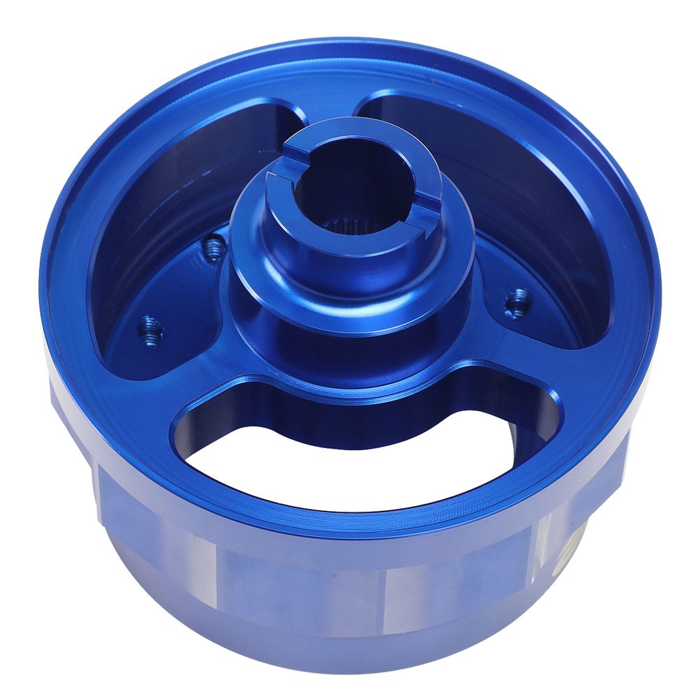 88-91 Civic J2 Blue 6-Bolt Steering Wheel Hub Adapter
