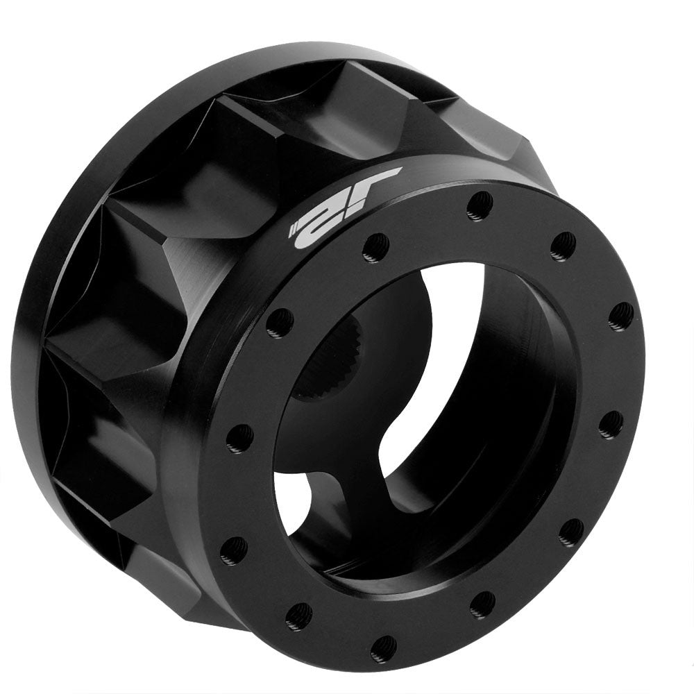 91-95 Toyota MR2 J2 Black 6-Bolt Steering Wheel Hub Adapter