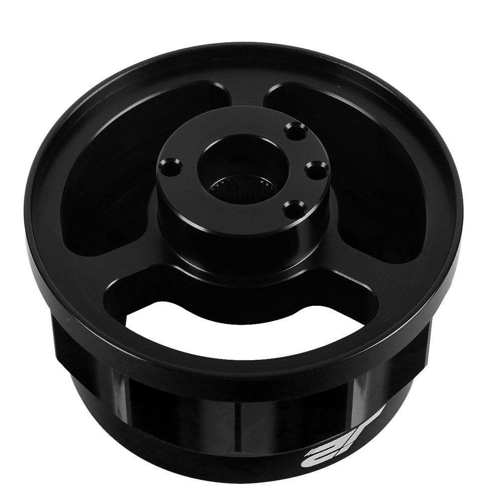 91-95 Toyota MR2 J2 Black 6-Bolt Steering Wheel Hub Adapter