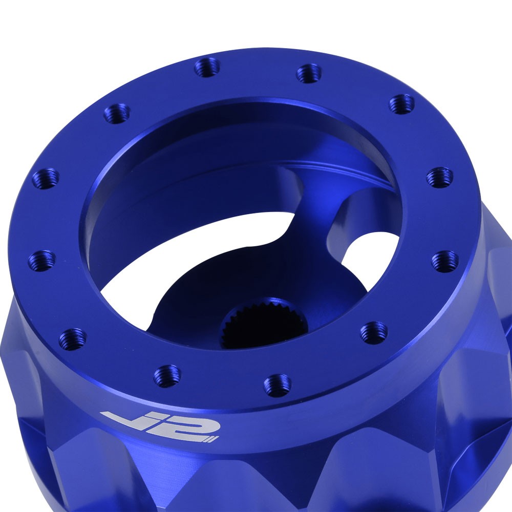 87-95 Toyota Pickup J2 Blue 6Bolt Steering Wheel Hub Adapter