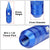 J2 20PCs Blue M12x1.25 Open / Closed End Spike 81mm Tall Lug Nuts J2-LN-T7-029-125-BL