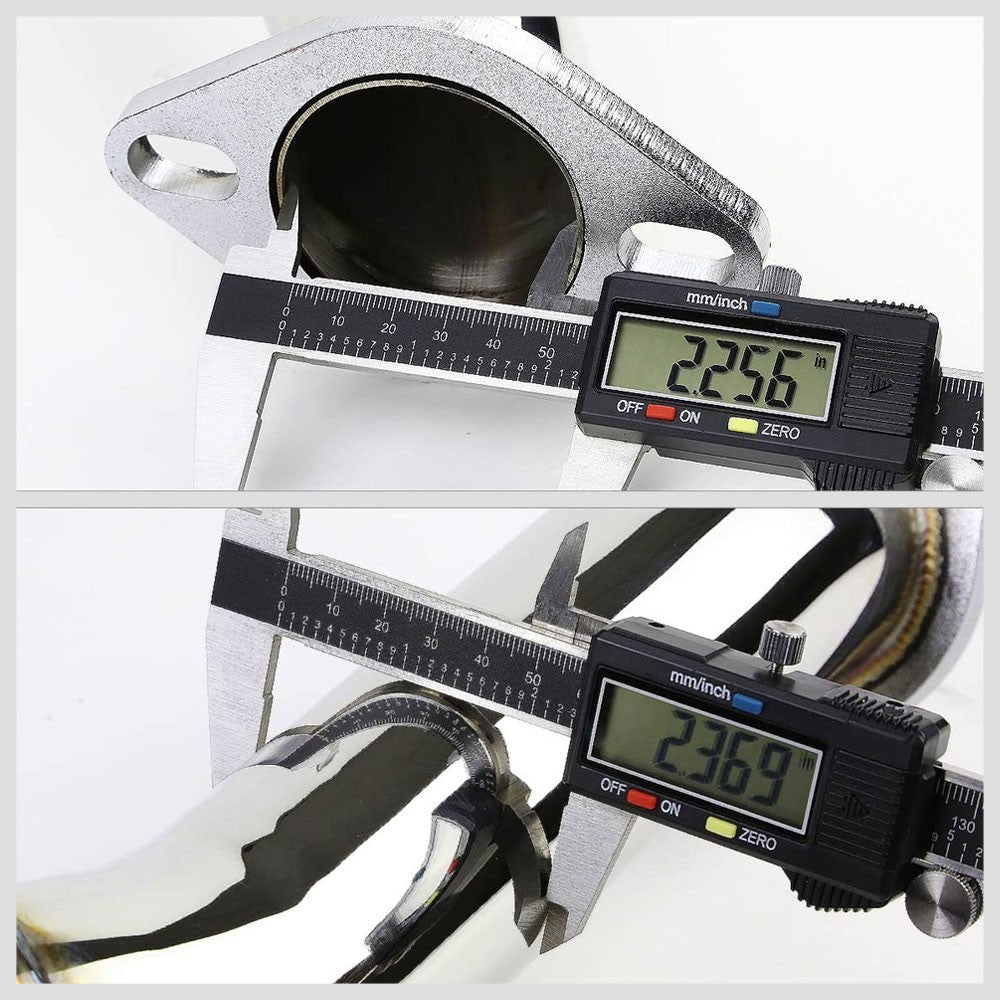 13-UP FR-S/BRZ/86 J2 4" Rolled Muffler Tip Axleback System