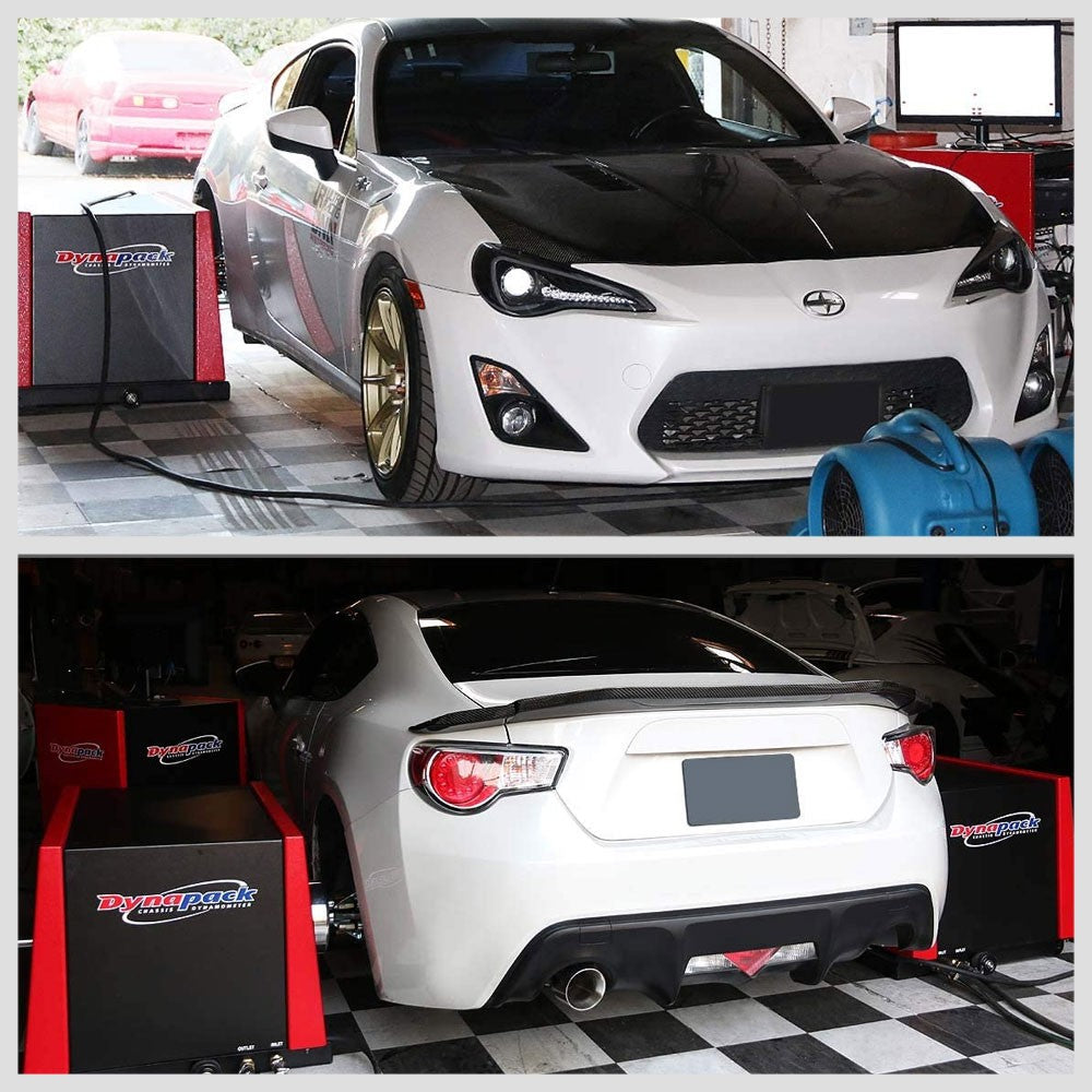 13-UP FR-S/BRZ/86 J2 4" Rolled Muffler Tip Axleback System