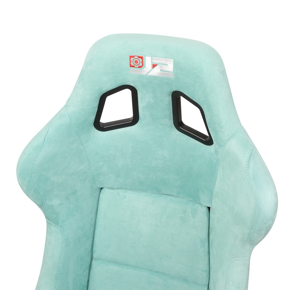 J2 J2-RS-005-LB Medium Fixed Bucket Racing Seat w/Slider Lake Blue J2-RS-005-LB