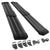 Black J2 Wide Pleated Running Board Nerf Bar 15+ F-150 P552 P702 Crew Cab J2-STEPB-ZTL-8262-SSBK