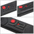 Black J2 Arrow Pattern Running Board Nerf Bar 07-18 Silverado 1500 Crew Cab J2-STEPB-ZTL-8266-BK