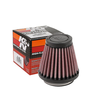 K&N Clamp-On 2" Inlet Round Tapered Cone RU-2580 Cotton Gauze Air Intake Filter