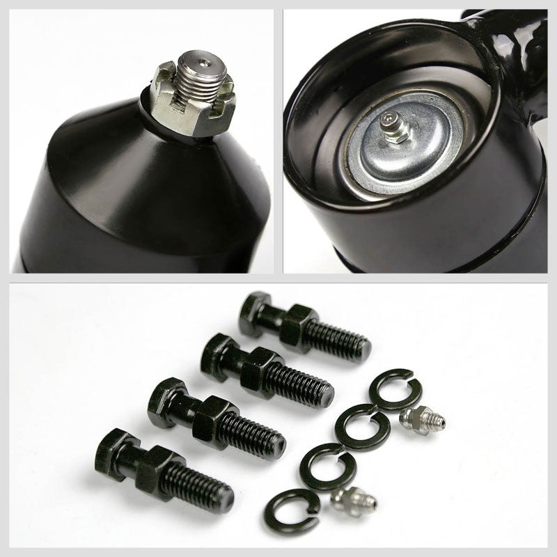 Black Front Lower Suspension Control Arm Kit For 93-02 Camaro/Firebird F-Body-Wheel Alignment-BuildFastCar