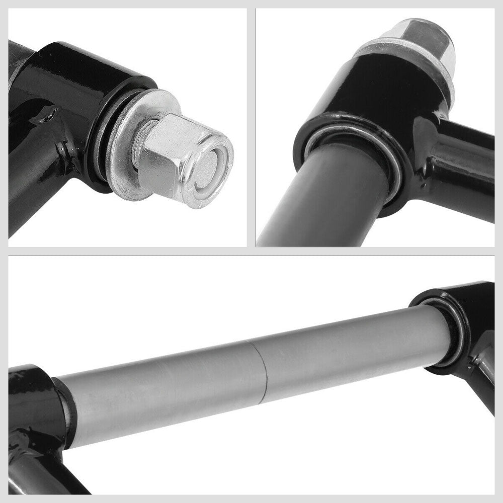 Black Steel Front Upper+Lower Control Arms Suspension Kit For 74-78 Mustang II