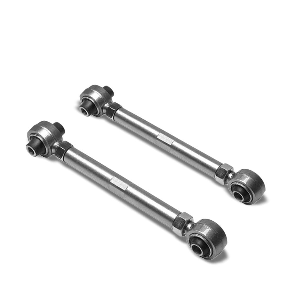 silver rear lower toe control arms kit for vw 03-12 golf/gti mk5/mk6 typ1k/5k