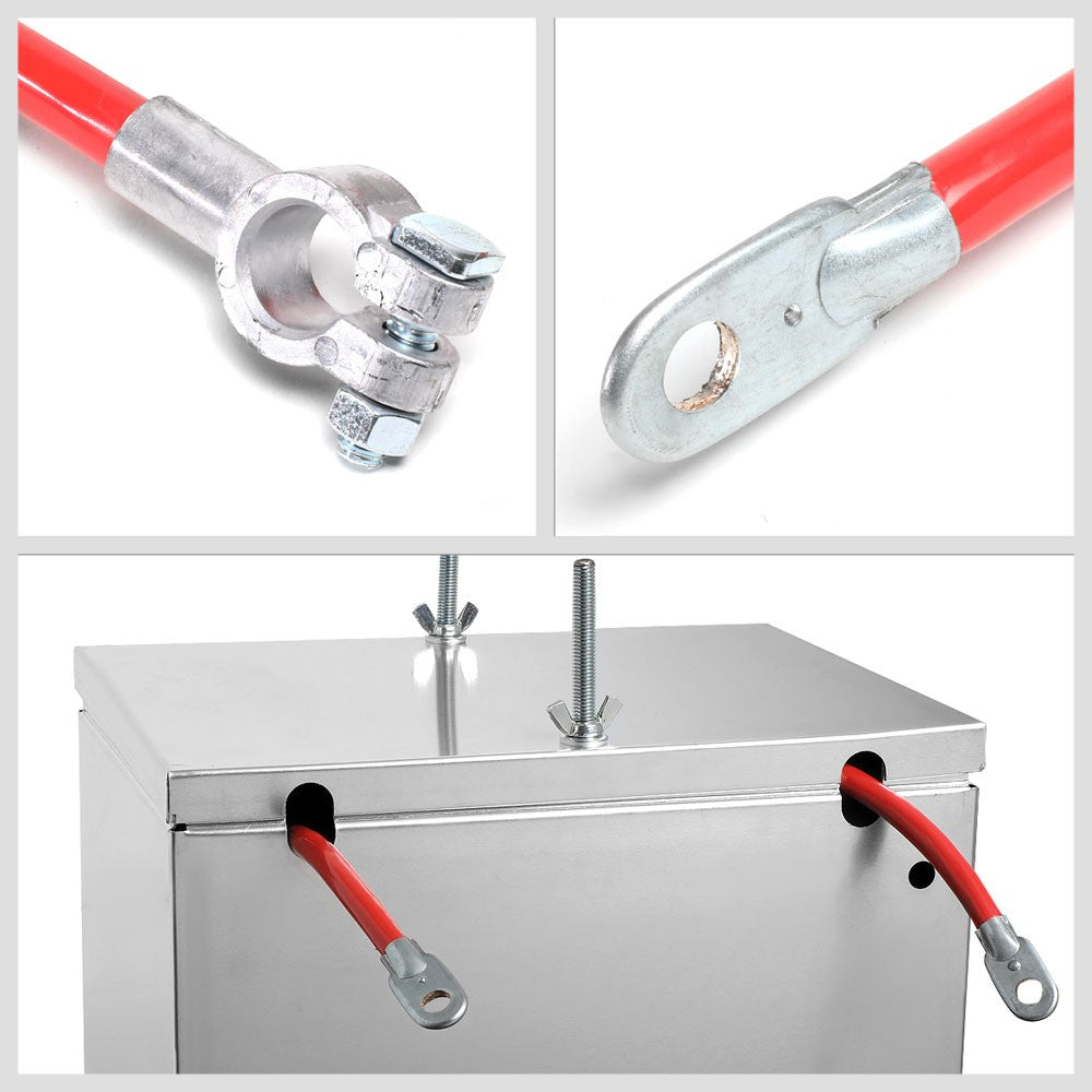 Battery Box Relocation Kit 2-Gauge Copper Cable Wire