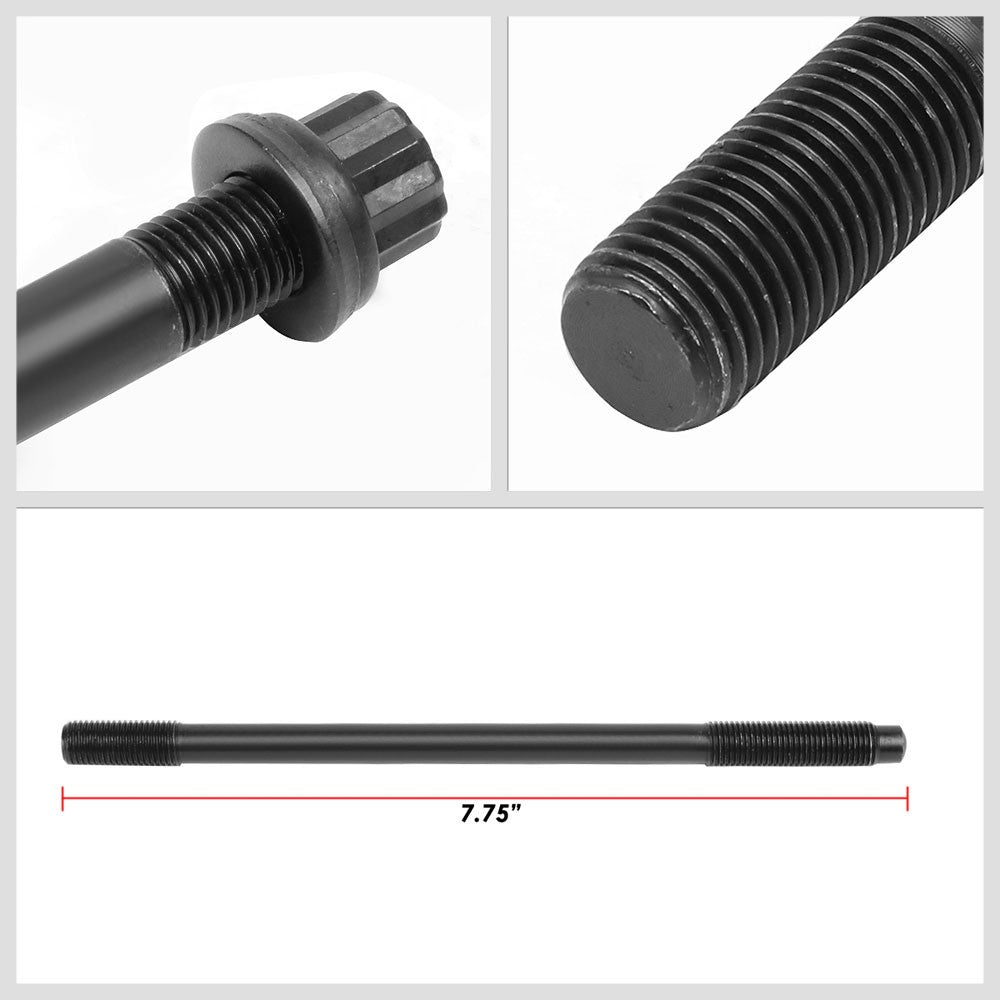 BFC 12-Point Cylinder Head Studs bolts For 96-11 Subaru 2.0 2.5 DOHC