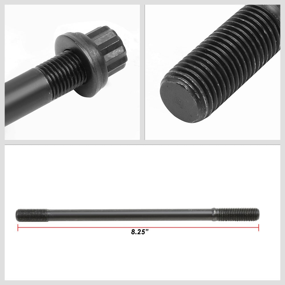 BFC 12-Point Cylinder Head Studs bolts For 93-01 Honda Prelude H22A1 H22A4 2.2L