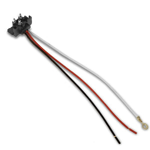 Wiring Harness Right Angle Double Contact 9" 3 Prong Signal Backup Light Pigtail-Truck & Trailer Parts-BuildFastCar