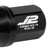 J2 Aluminum Black Close End Acorn Tuner Lug Nuts Conical Seat M12x1.25 T7-006-Car & Truck Wheels-BuildFastCar