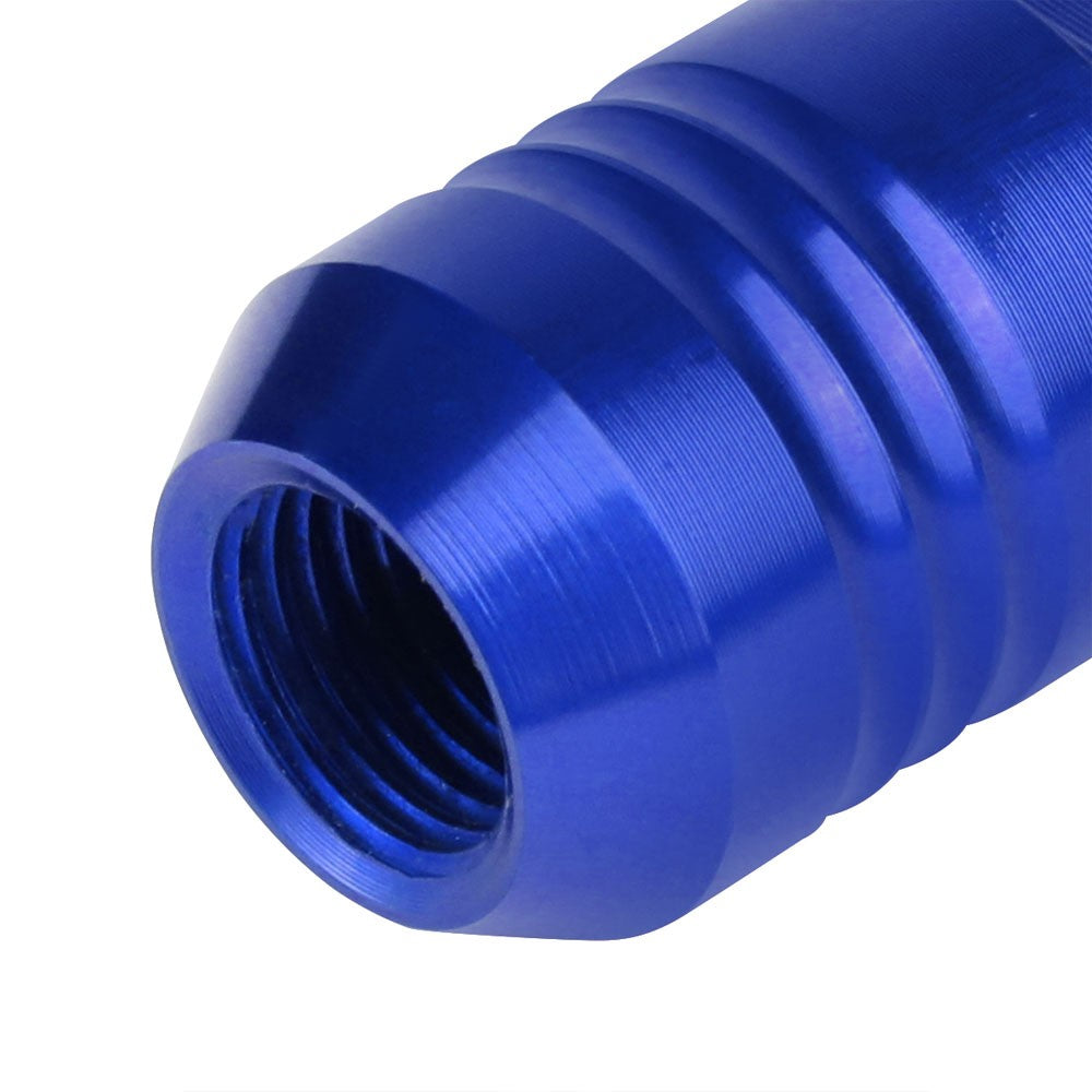 J2 Aluminum Blue Close End Acorn Tuner Lug Nuts Conical Seat M12x1.25 T7-007-Car & Truck Wheels-BuildFastCar