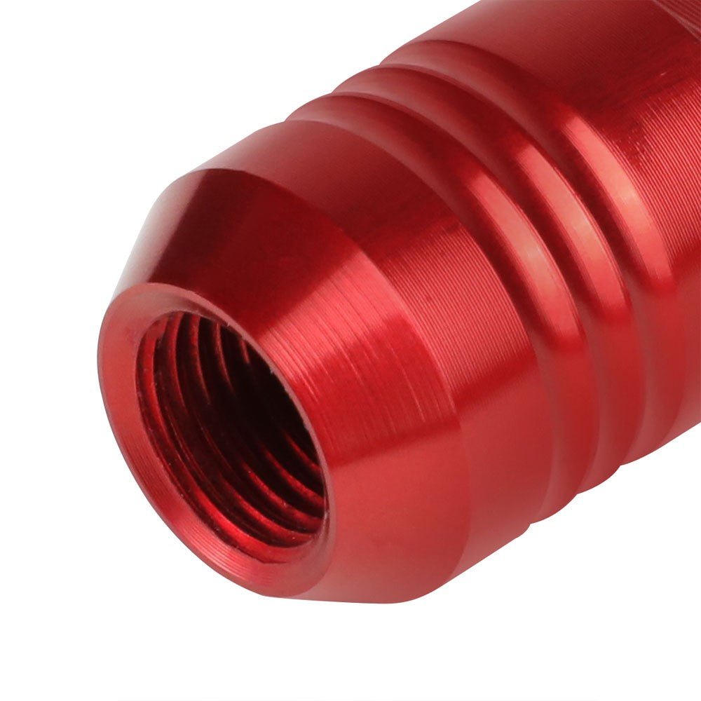 J2 Aluminum Red Close End Acorn Tuner Lug Nuts Conical Seat M12x1.25 T7-007-Car & Truck Wheels-BuildFastCar