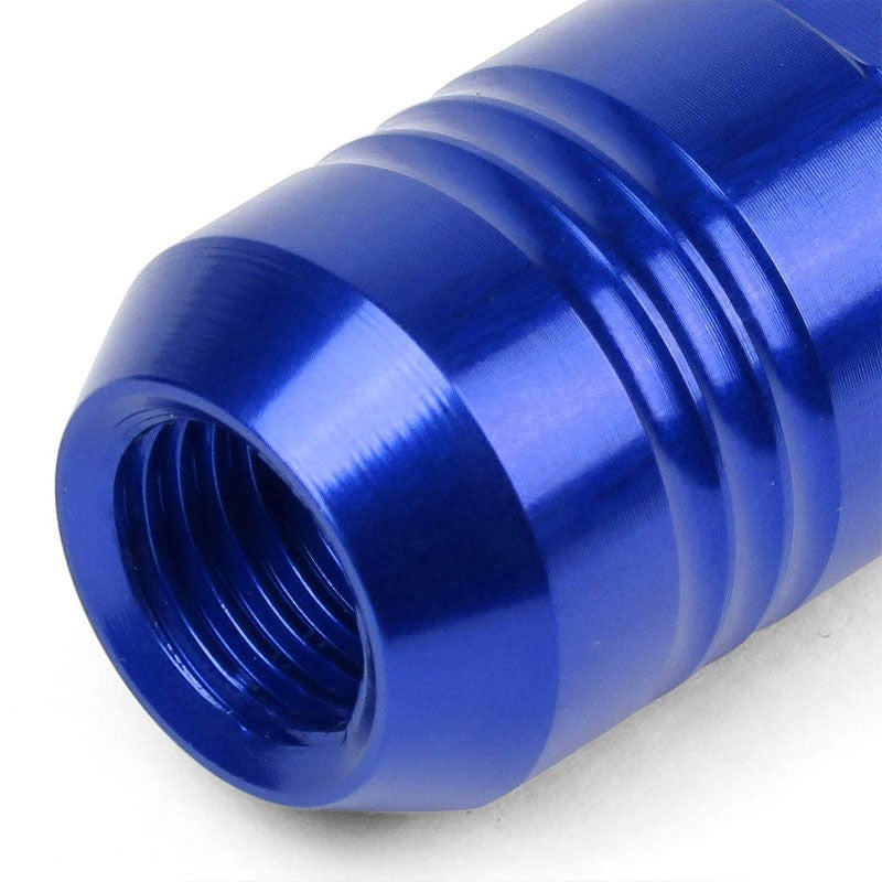 J2 Aluminum Blue Close End Acorn Tuner M12 x 1.50 20MM OD/50MM Height Lug Nuts-Car & Truck Wheels-BuildFastCar
