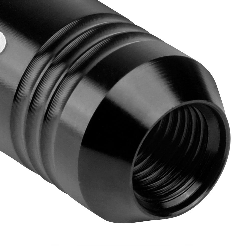 J2 Aluminum Black Open End Acorn Tuner Lug Nuts Conical Seat M12x1.25 T7-009-Car & Truck Wheels-BuildFastCar
