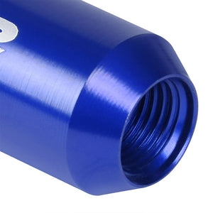 J2 Blue M12x1.25 Open End Acorn Tuner Lug Nuts