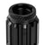 J2 Black Open Knurled End w/Spike Cap Lug Nuts Conical Seat M12x1.25 T7-012-Car & Truck Wheels-BuildFastCar