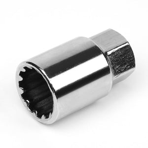 J2 Red Open Knurled End w/Spike Cap Lug Nuts Conical Seat M12x1.25 T7-012-Car & Truck Wheels-BuildFastCar