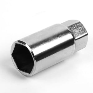 J2 Aluminum Black Open End Acorn Tuner Lug Nuts Conical Seat M12x1.25 T7-019-Car & Truck Wheels-BuildFastCar