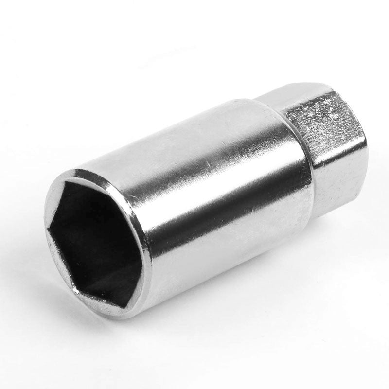 J2 Aluminum Red Open End Acorn Tuner+Spike Cap M12 x 1.50 25MM OD/75MM Lug Nuts-Car & Truck Wheels-BuildFastCar