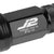 J2 Black Open Knurled End Acorn Spike Cap Lug Nuts Conical Seat M12x1.25 T7-022-Car & Truck Wheels-BuildFastCar