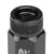 J2 Black Open Knurled End Acorn Spike Cap Lug Nuts Conical Seat M12x1.25 T7-022-Car & Truck Wheels-BuildFastCar