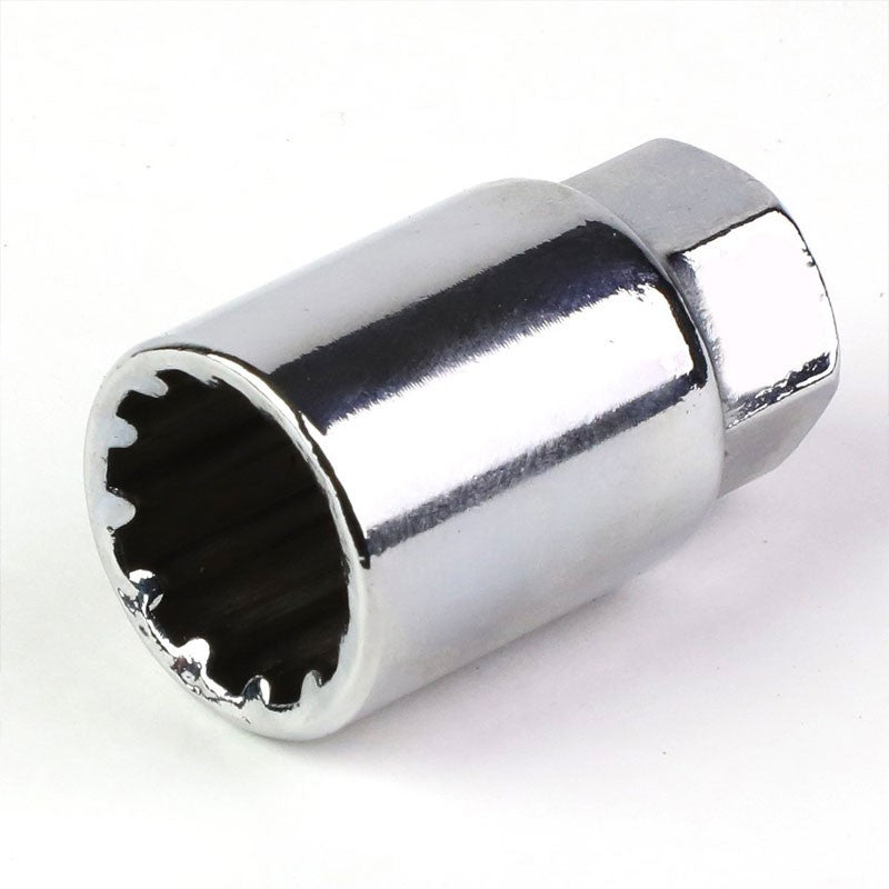 Red Aluminum M12x1.5 Conical Open Knurl Acorn Tuner 16x Lug Nuts+4 Lock Nuts-Accessories-BuildFastCar