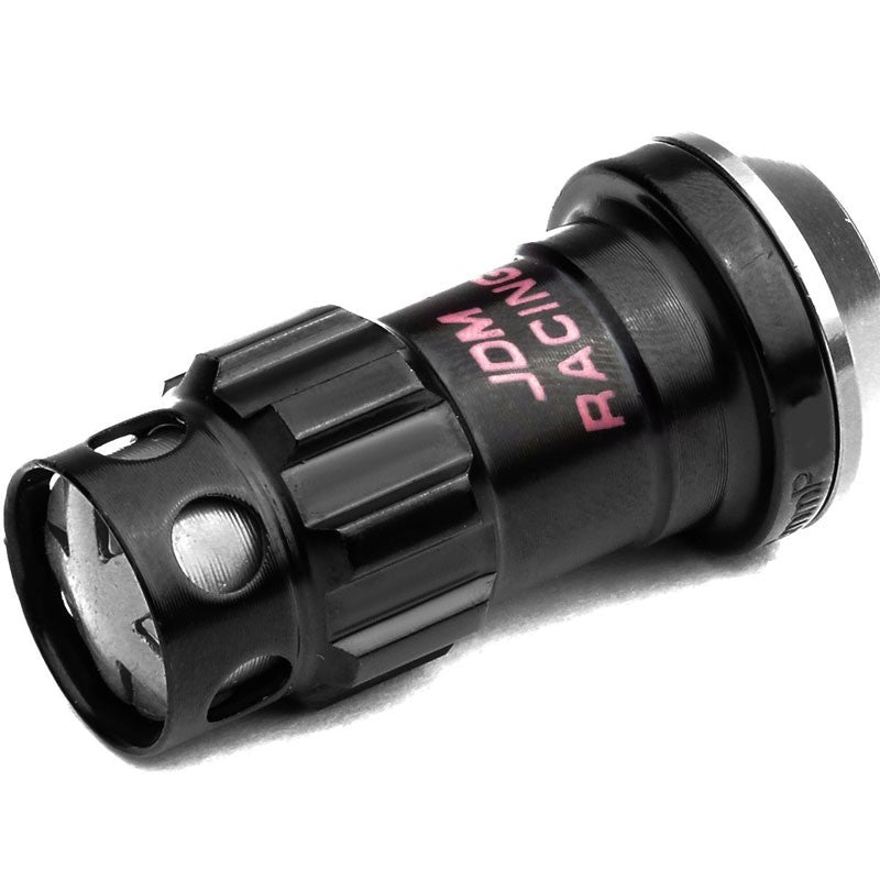 Silver Accent/Black Body M12x1.25 Conical Close Tuner 16x Lug Nuts+4 Lock Nuts-Accessories-BuildFastCar