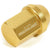 Gold Aluminum M12x1.50 35MM Short Close End Acorn Tuner 20x Conical Lug Nuts-Accessories-BuildFastCar