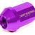 Purple Aluminum M12x1.50 35MM Short Close End Acorn Tuner 20x Conical Lug Nuts-Accessories-BuildFastCar