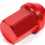 Red Aluminum M12x1.50 35MM Short Close End Acorn Tuner 20x Conical Lug Nuts-Accessories-BuildFastCar