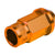 Orange Aluminum M12x1.50 Conical Open Rim Acorn Tuner 16x Lug Nuts+4 Lock Nuts-Accessories-BuildFastCar