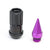 Purple M12x1.50 Open/Close Acorn Lock+Hex Spike Cap 16x Lug Nuts+4 Lock Nuts-Accessories-BuildFastCar