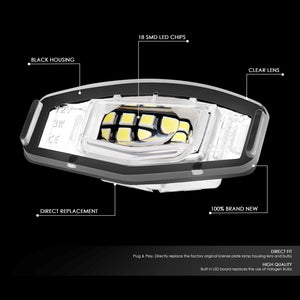 Nuvision Lighting LPL-ZTL-9075 White LED Rear License Plate Light Lamp LPL-ZTL-9075