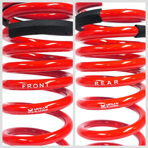 Megan Front/Rear Red Euro-Version Lowering Spring Kit For 19+ BMW X5 M AWD E89
