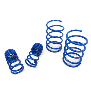Blue 2" Drop Manzo Race Sport Lowering Spring Coil Kit work with 05-06 RSX Base/Type-S
