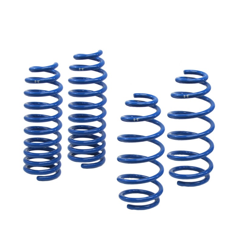 Blue 2&quot; Drop Manzo Race Sport Lowering Spring Coil Kit work with 03-08 Mazda 6 3.0L V6