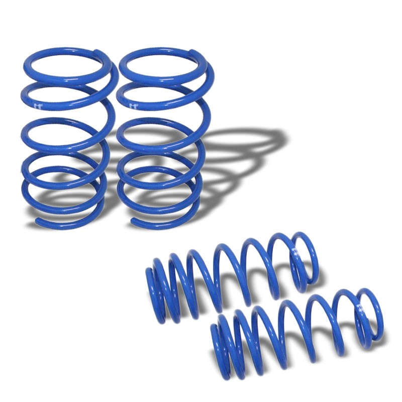 Blue 1.5" Drop Manzo Racing Performance Lowering Spring work with 03-06 Scion xA xB