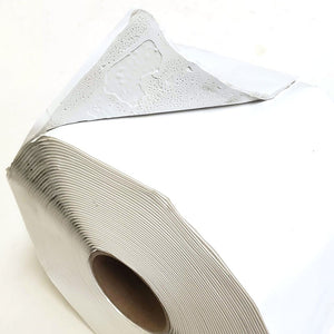 4"x50' White Heavy Duty Foil Adhesive Body Repair Tape Trailer Roof RV Truck-Adhesives Sealants & Tapes-BuildFastCar