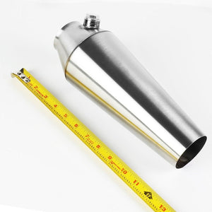 2.25"-2.50" 16 Guage SS Weld-On Racing Megaphone For Exhaust Downpipe Header-Performance-BuildFastCar