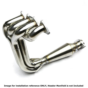 2.25"-2.50" 16 Guage SS Weld-On Racing Megaphone For Exhaust Downpipe Header-Performance-BuildFastCar