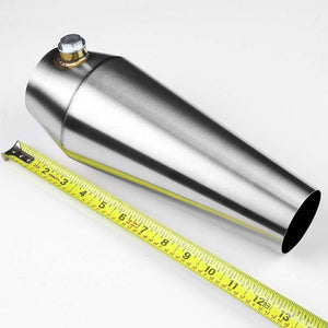 2.50"-3.00" 16 Guage SS Weld-On Racing Megaphone For Exhaust Downpipe Header-Performance-BuildFastCar