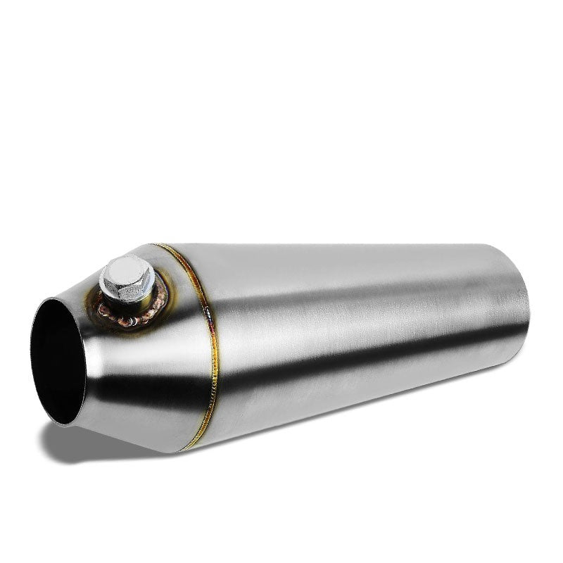 3.00&quot;-2.50&quot; 16 Guage SS Weld-On Racing Megaphone For Exhaust Downpipe Header-Performance-BuildFastCar